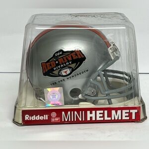 Special Edition 2005 Texas vs OU 100th Anniversary Red River Rivalry Mini Helmet